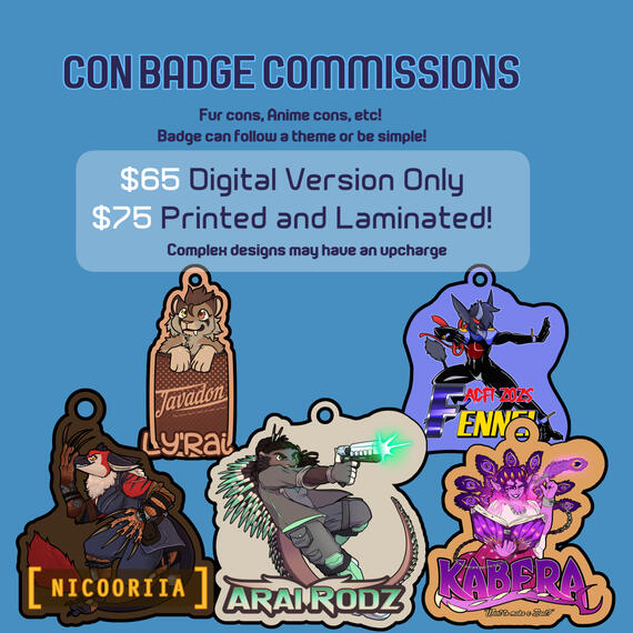 Con Badge Prices